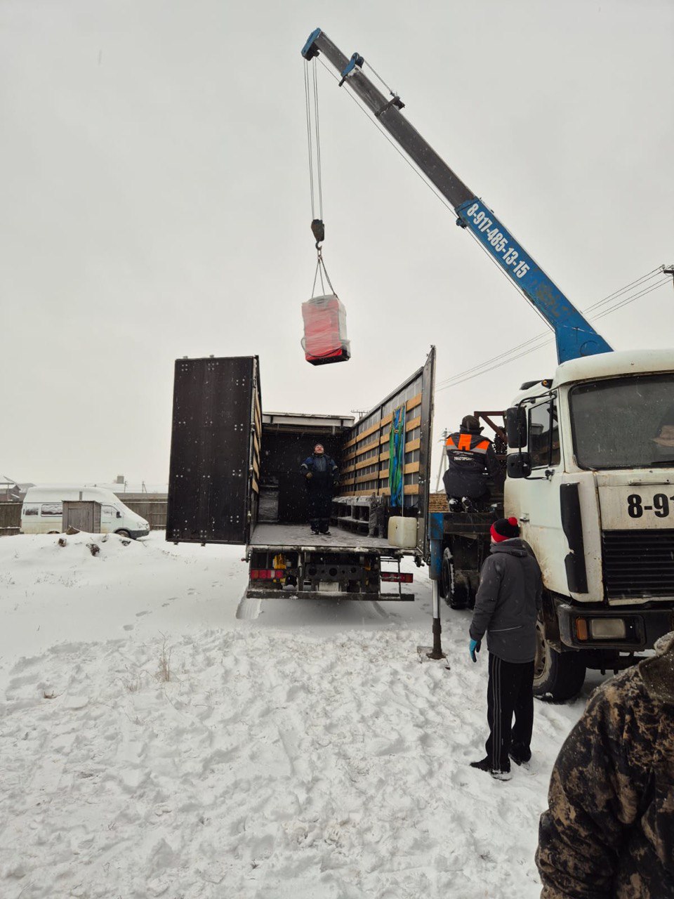 Самовывоз оборудования с завода Уфамаш